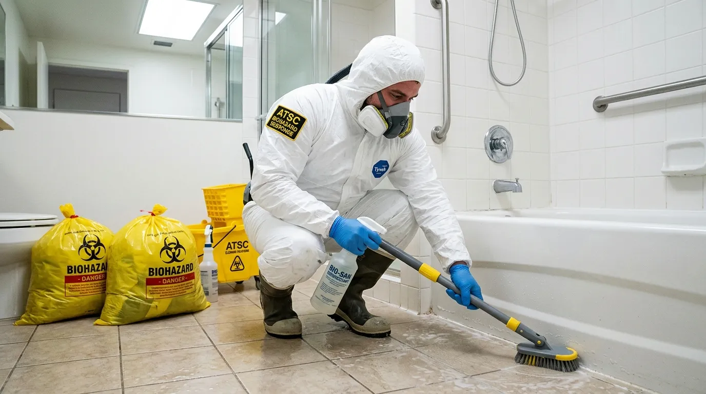 Decontamination equipment deployed for Blood Cleanup in Land O' Lakes